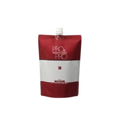 パシフィックプロダクツ プロ アンド プロ スーパーソリューション ヘアソープ 600ml レフィル