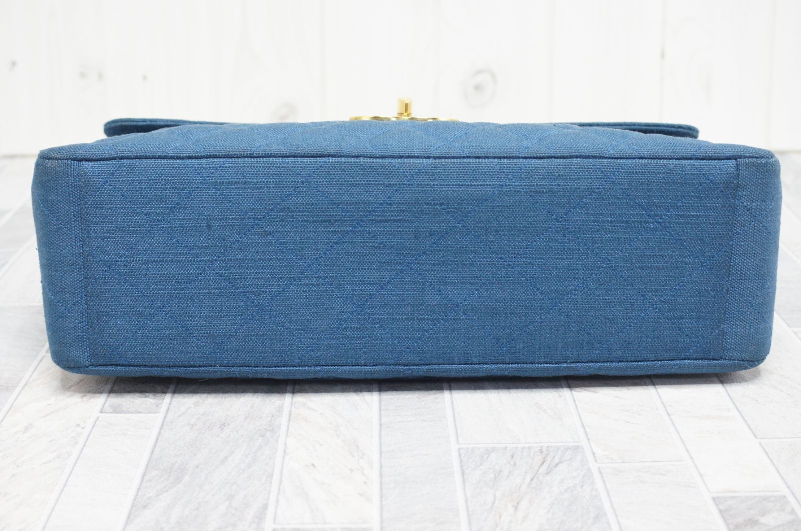 CHANEL シャネル チェーンショルダーバッグ デニム デカマトラッセ