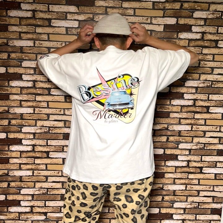 送料無料【新品】TC半袖 Tシャツ M L XL 2XL 3XL プリントT 夏 メンズ