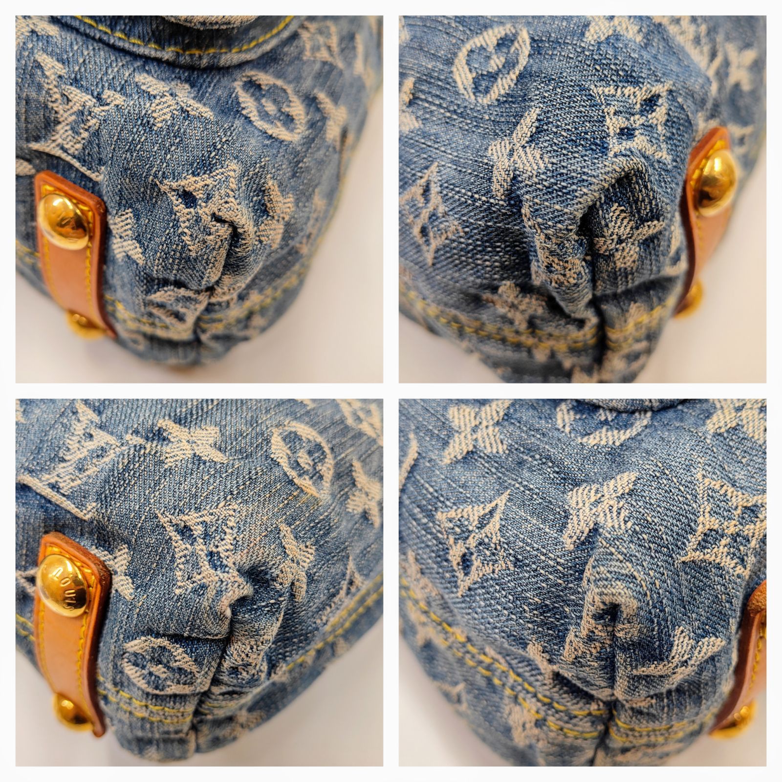 極美品 希少 廃盤】LOUIS VUITTON ルイヴィトン モノグラム デニム バギーGM ブルー ユニセックス バッグ  （SNA）0240408070008RS - メルカリ