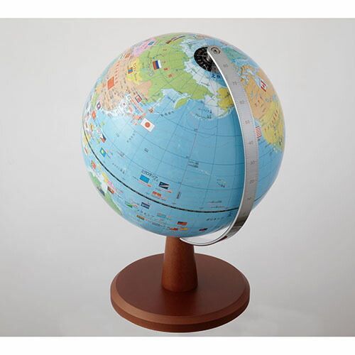 レイメイ藤井 ２０ｃｍ国旗イラスト付地球儀 OYV221