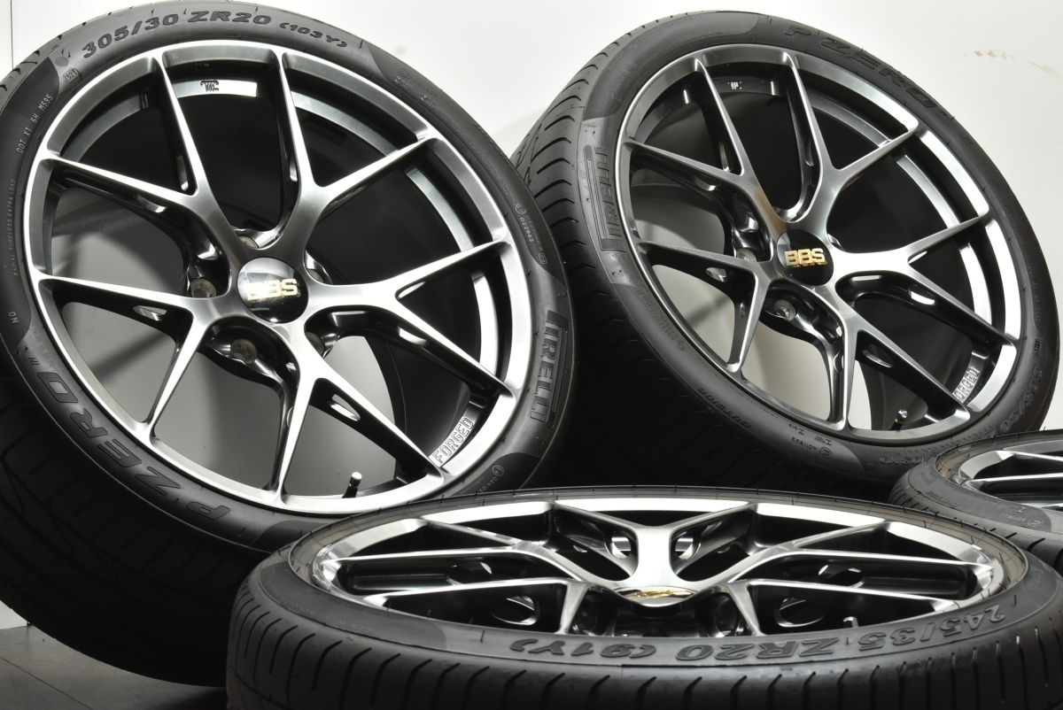 鍛造品 美品】BBS FI-R FI144 FI145 20in 9J +48 11.5J +62 PCD130 