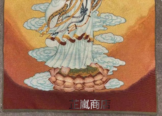楽天市場】掛け軸 観音菩薩像 仏画 宗教画 中国画 水墨画 複製画 観音