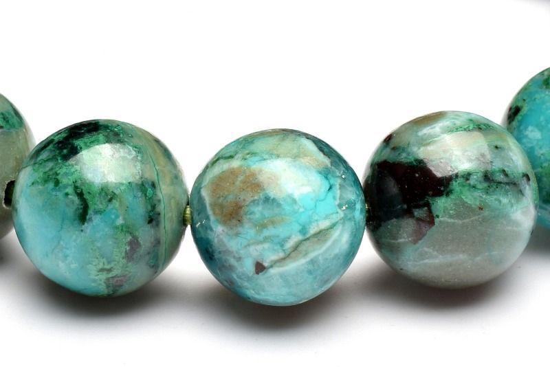 ❤️「迫力の天然マーブル 」クリソコラ　バングル　12㎜　天然石パワーストーン ❤️「迫力の天然マーブル 」クリソコラ バングル 12㎜ 天然石