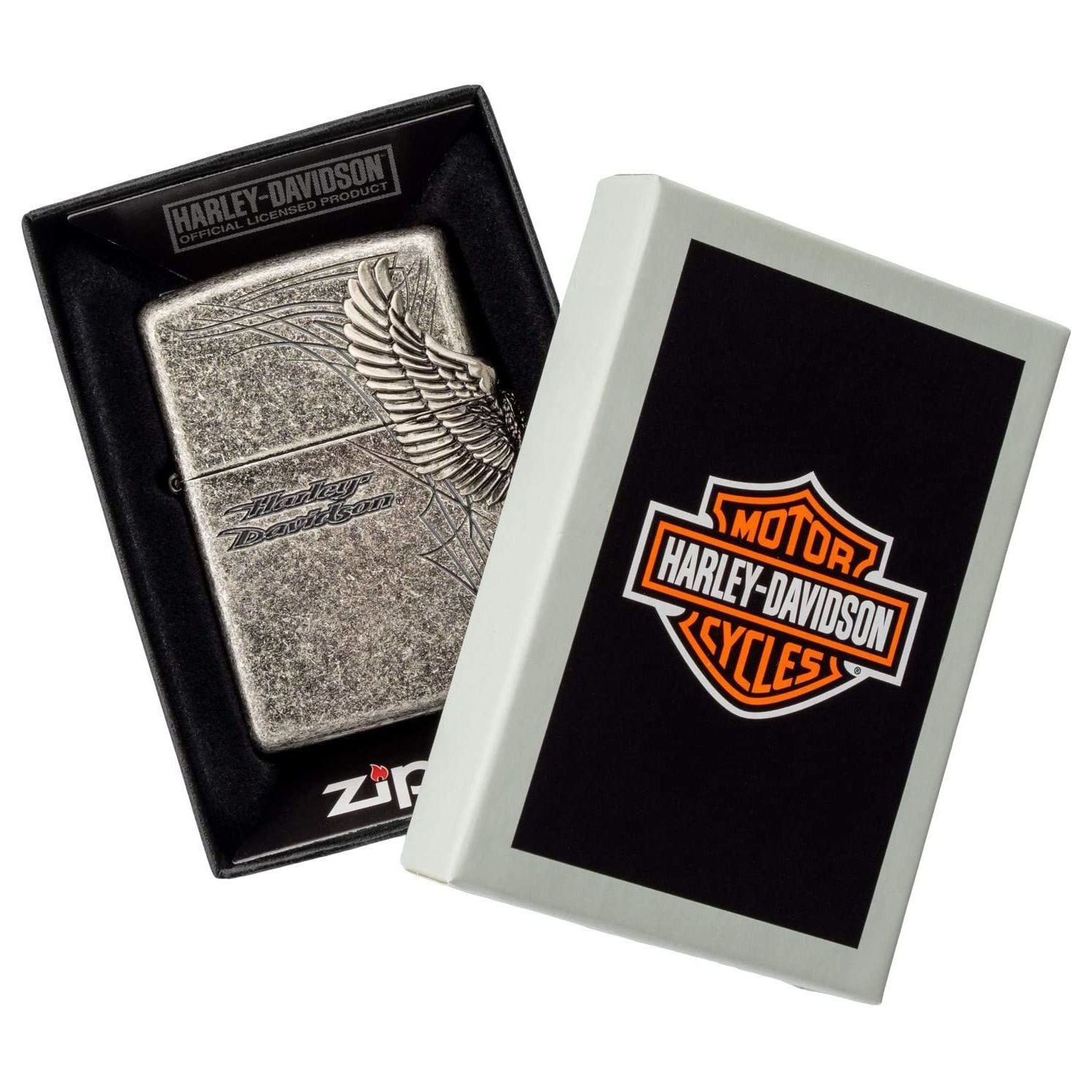 日本限定 正規品 ZIPPO HARLEY-DAVIDSON HDP-65 サイドメタル ブラック