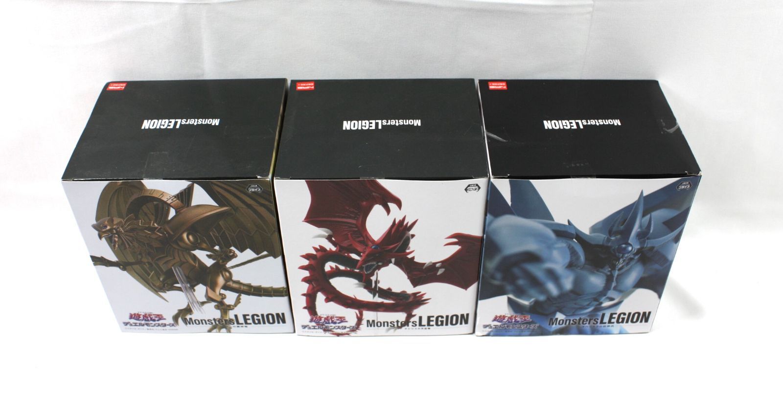 遊戯王MonstersLEGIONオシリス　ラー　オベリスク　3点セット 遊戯王MonstersLEGION三幻神オシリス、ラー、オベリスク6体セット