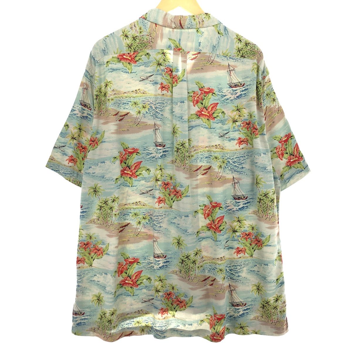 Ralph Lauren アロハシャツ ralph lauren ラルフローレン アロハシャツ 開襟 オープンカラー
