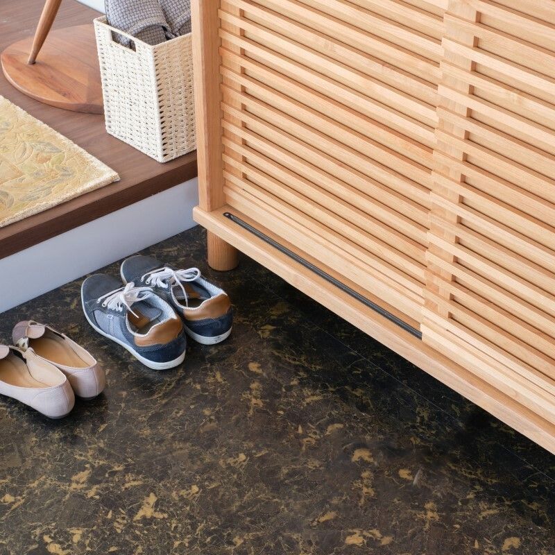 シューズケース 格子デザイン