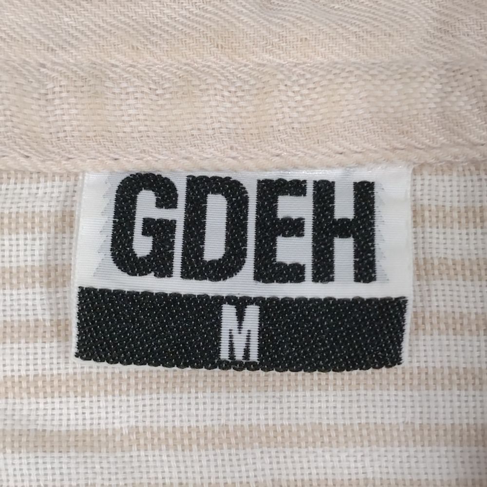 【美品】GOODENOUGHグッドイナフ/ ガーゼシャツ/ M 美品】GOODENOUGHグッドイナフ ダブルガーゼシャツ 日本製 M 現