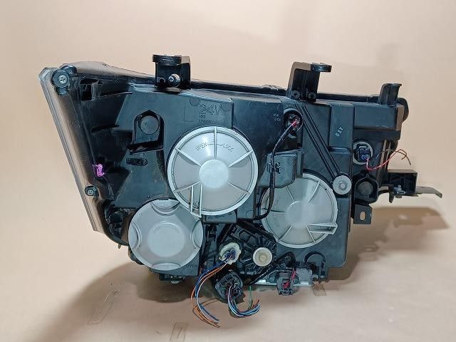 コーティング済 デリカD5 CV5W 左ヘッドランプ・ヘッドライト G ナビ  