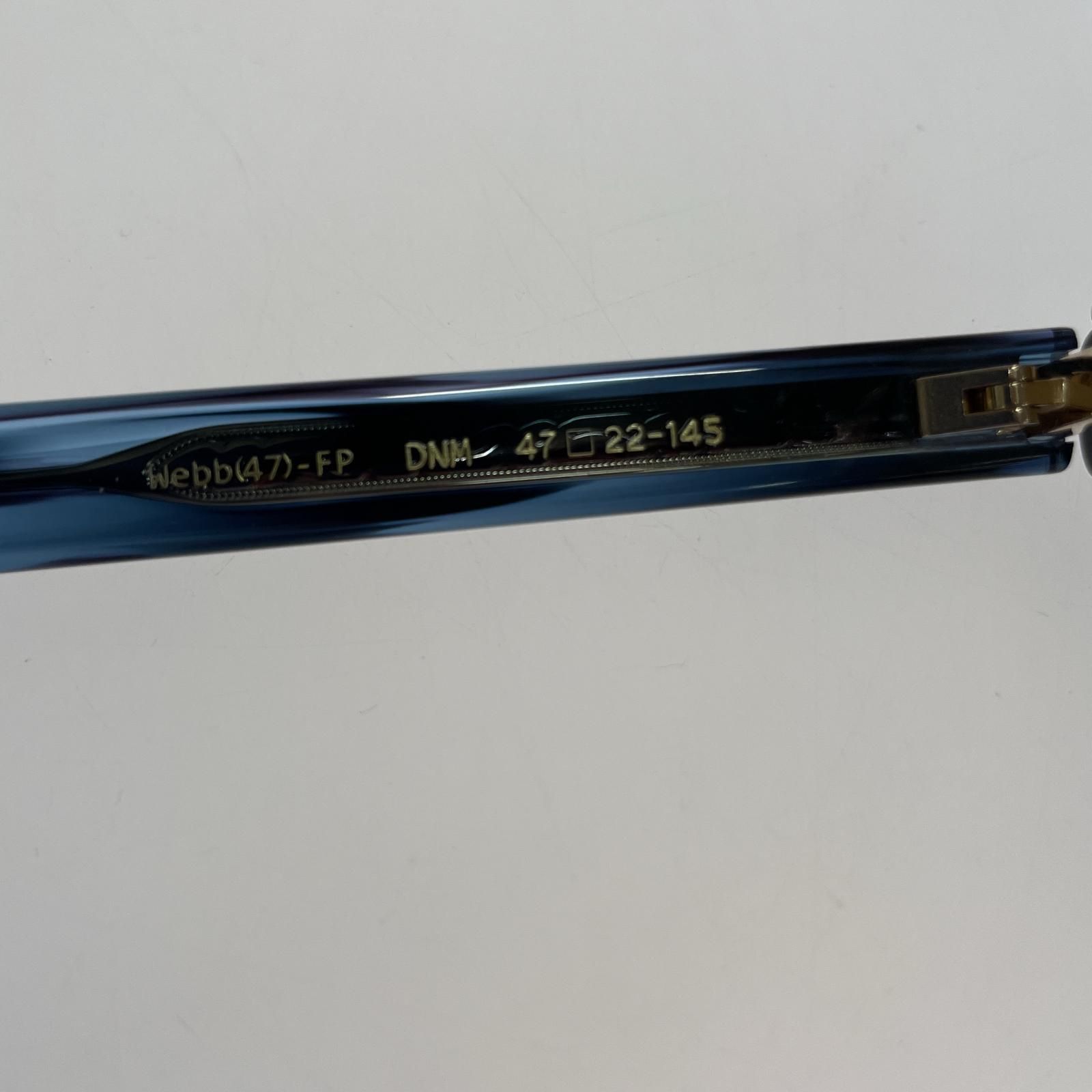 EYEVAN7285 Webb(47)-FP 47□22-145 ブルー - メルカリ