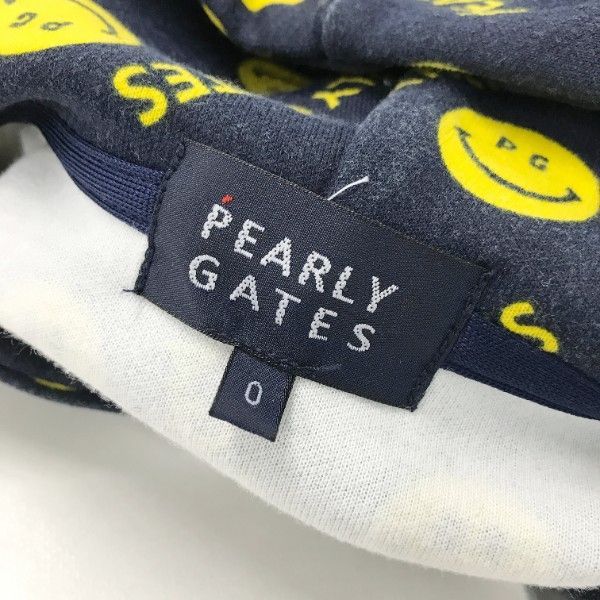 PEARLY GATES パーリーゲイツ スウェットジップパーカー O