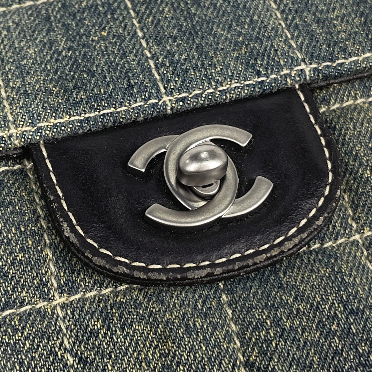 シャネル CHANEL チョコバー チェーン ショルダーバッグ ココマーク 