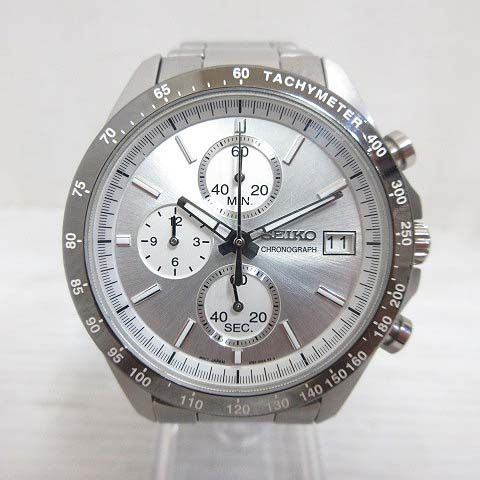 SEIKO スピリット SBTR007 クロノグラフ 8T67 シルバー SEIKO スピリット SBTR007 クロノグラフ 8T67 シルバー - メルカリ