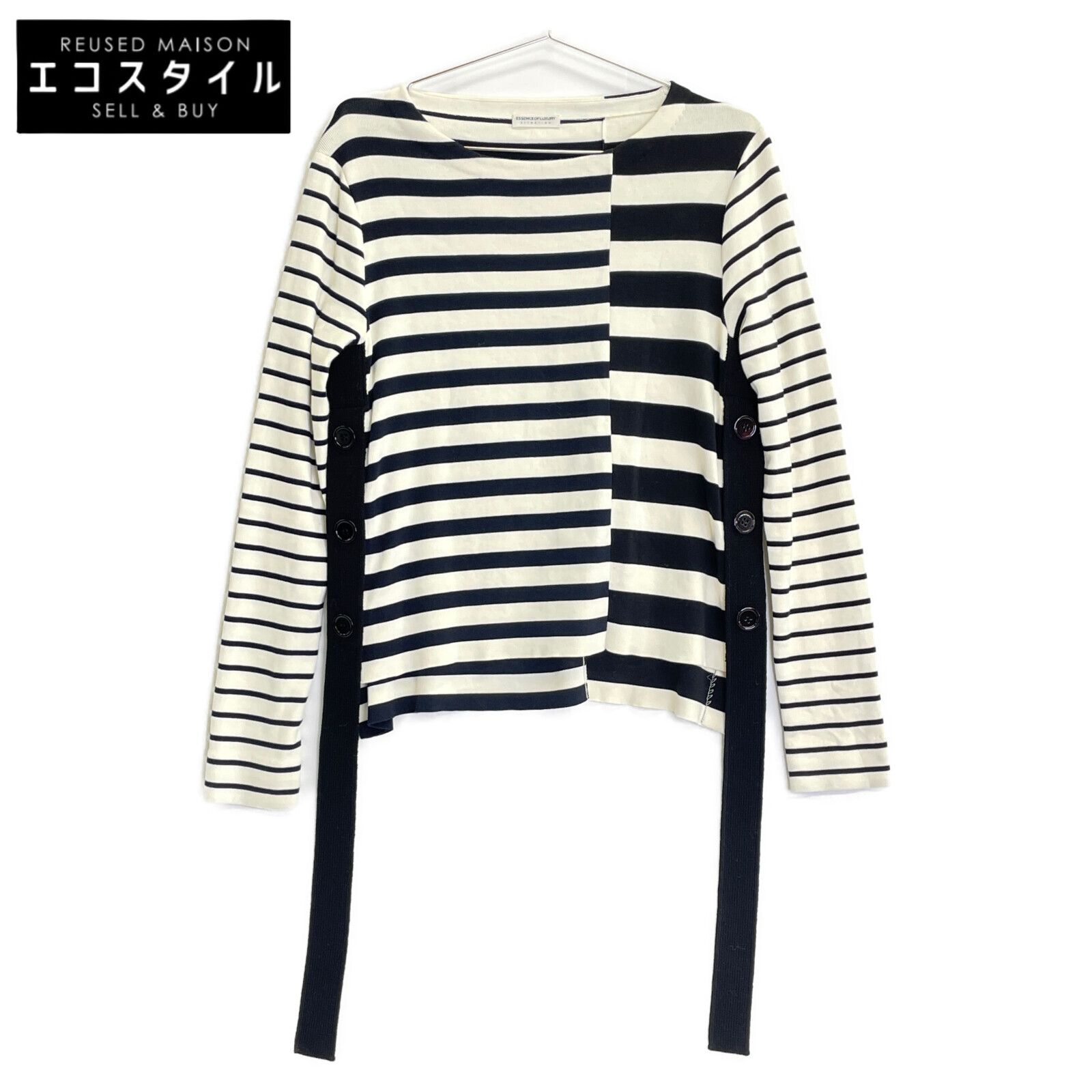 ESTNATION エストネーション ESSENCEOFLUXURY ﾎﾞｰﾀﾞｰｶｯﾄｿｰ 38