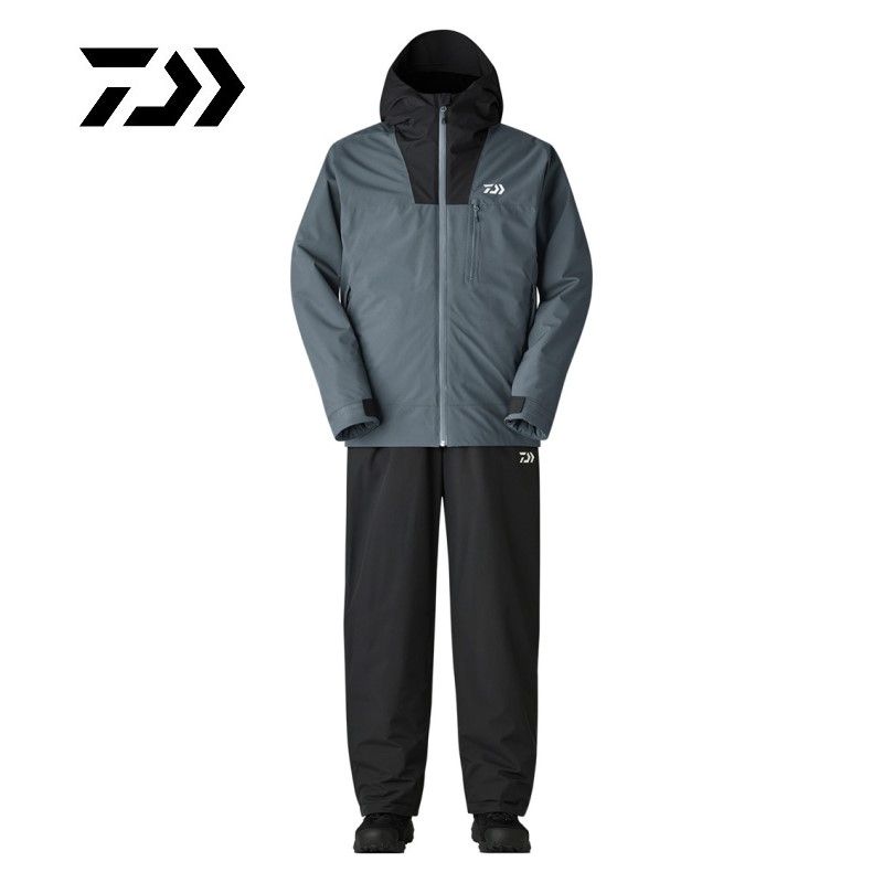  DW 3525 レインマックス ウインタースーツ XL ガンメタル フィッシングジャケット ウェア