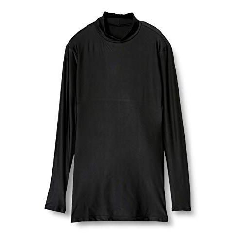 ミズノ(MIZUNO) ゴルフ インナー 長袖シャツ バイオギア ドライアクセルST ハイネック 52MJ8201 レディース ブラック Lサイズ
