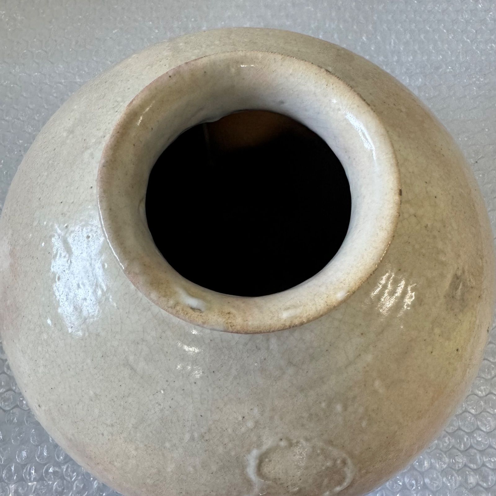 花瓶 萩焼 椿窯 天鵬山 インテリア 花器 壺 花入 花生 花器 生花