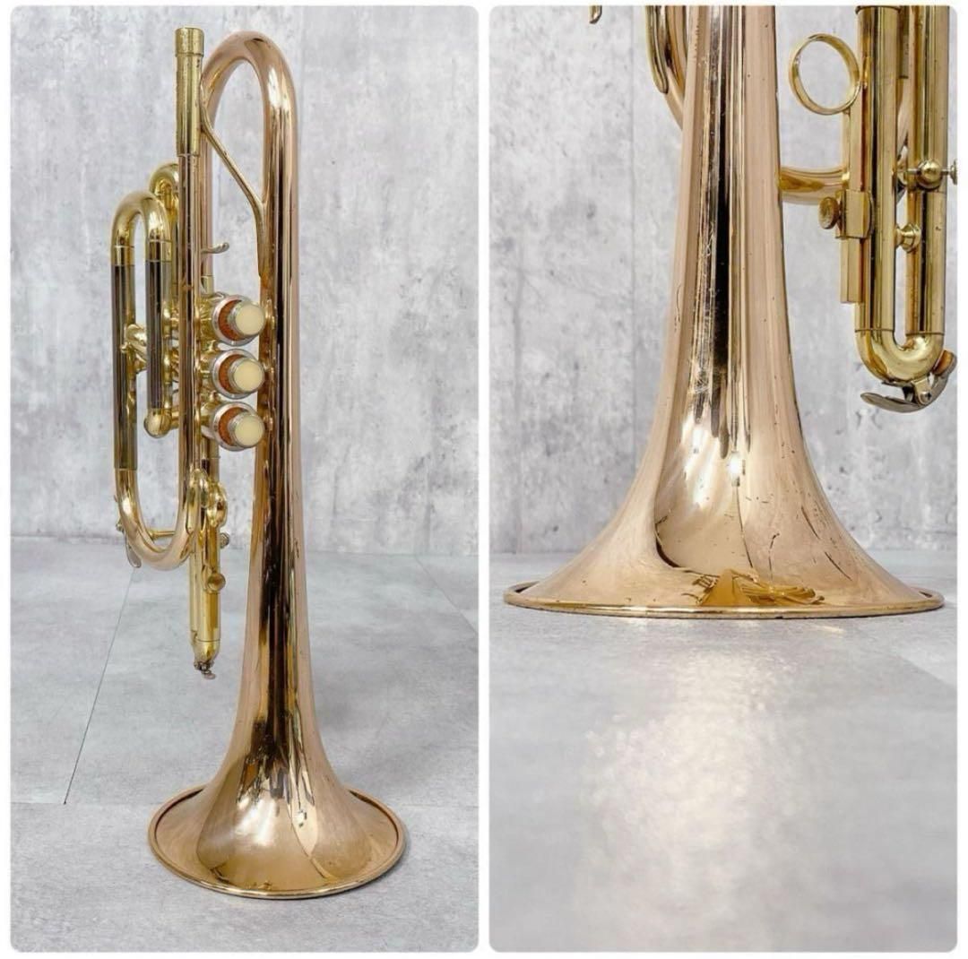  W 228 メンテナンス済 YAMAHA ヤマハ YCR 334 赤ベル コルネット コルネット本体 コルネット