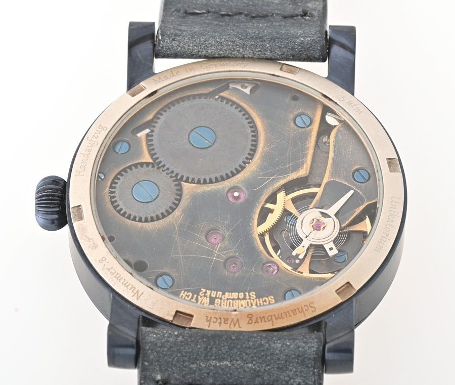 シャウボーグ / SCHAUMBURG WATCH 　ウニカトリウム スチームパンク２　手巻き　【中古】 商品番号 E-155330