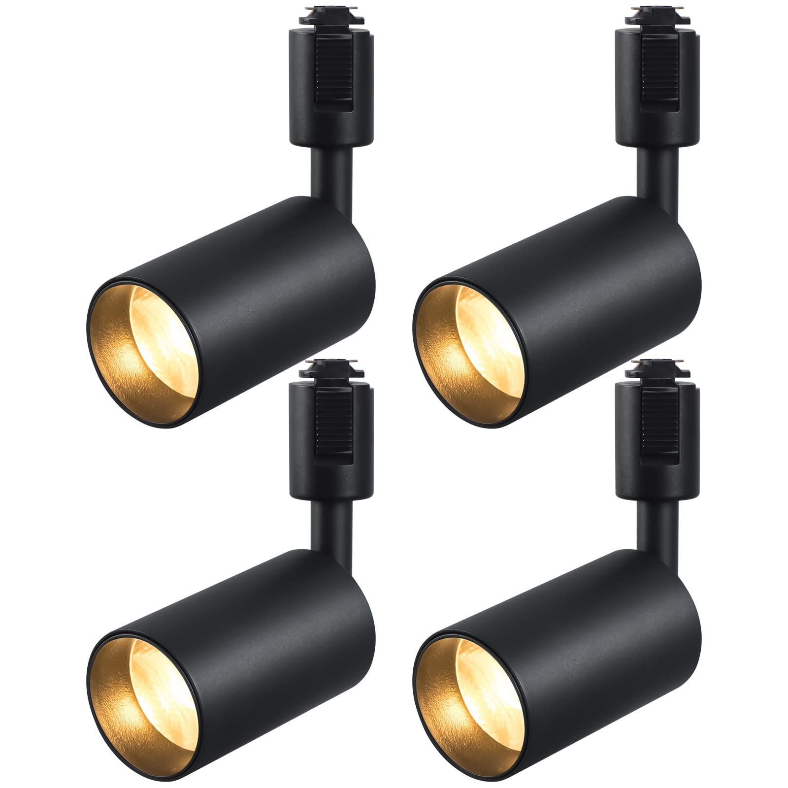 【人気商品】ダクトレール用スポットライトライティングバー 3000K 消費電力10W 電球色 4個セット 大光量1023lm LED一体型照明 圧倒的の演色性Ra96.5 100W相当 LED搭載 スポットライト led 取付簡単 