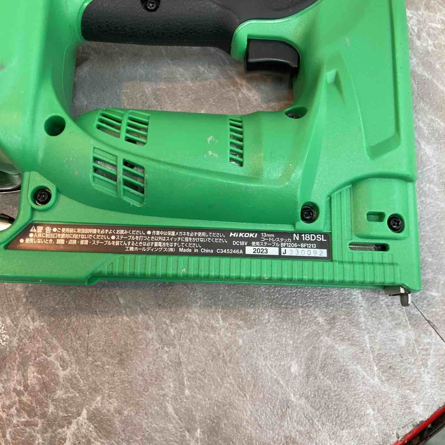  ハイコーキ HIKOKI 旧 日立工機 コードレスタッカ N 18 DSL LXPK エアータッカー エアーツール