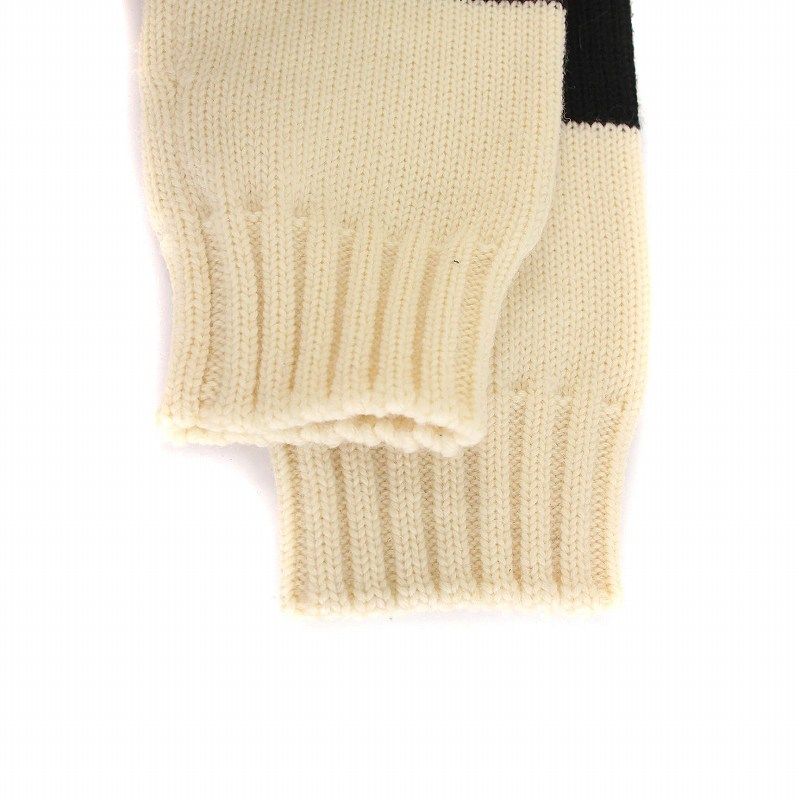 カオス CHAOS セーター ニット ウール ボーダー 長袖 F 黒 白 CH806551ER /YM レディース カオス CHAOS セーター ニット ウール ボーダー 長袖 F 黒 白