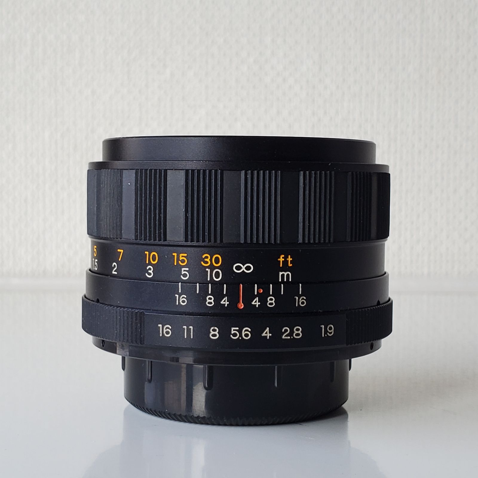 基本動作確認 ヤシカ YASHICA AUTO YASHINON-DS LENS 50mm f/1.9