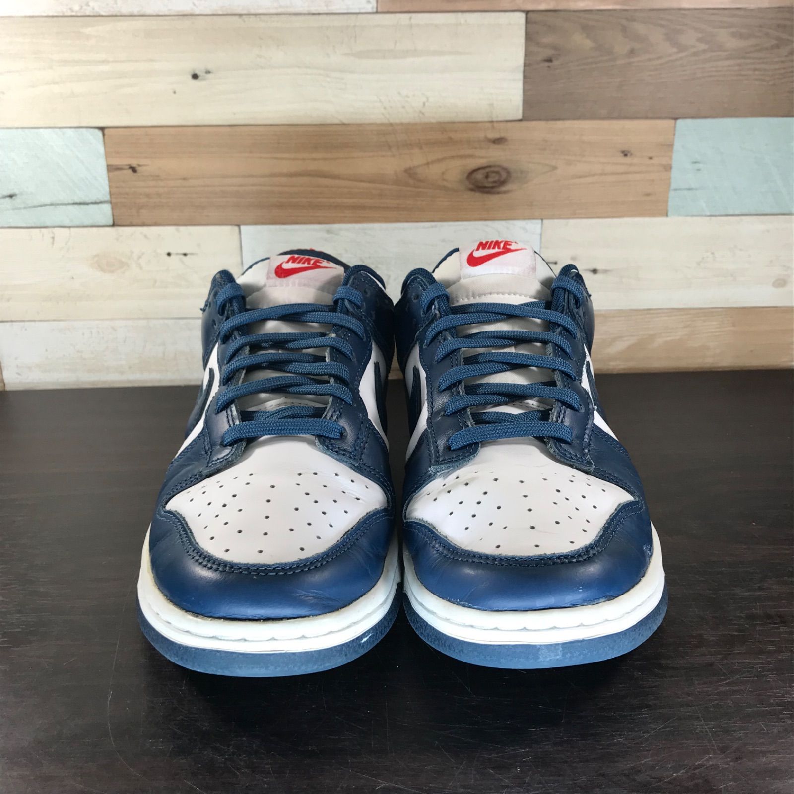 NIKE DUNK LOW RETRO ダンク ロー カット レトロ ネイビー ホワイト 白 