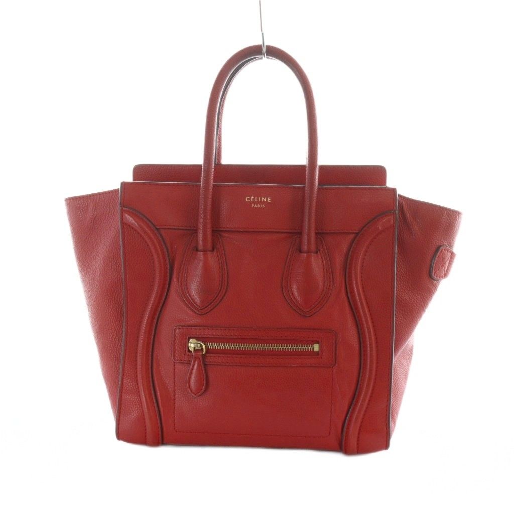 セリーヌ CELINE ラゲージ マイクロショッパー トートバッグ