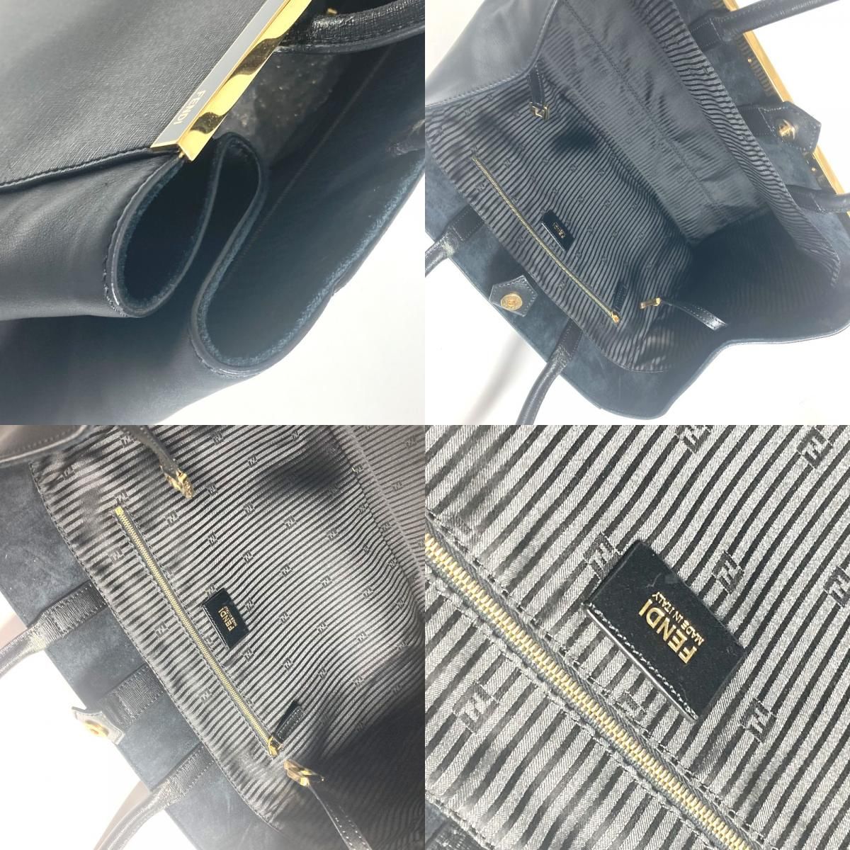 FENDI フェンディ トートバッグ トゥージュール 8BH251 レザー