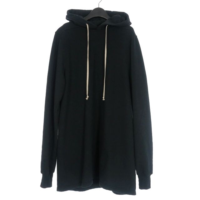 ダークシャドウ DRKSHDW リックオウエンス 17AW プルオーバーフードパーカー フーディ 裏起毛 S ブラック 黒 DU17F2285