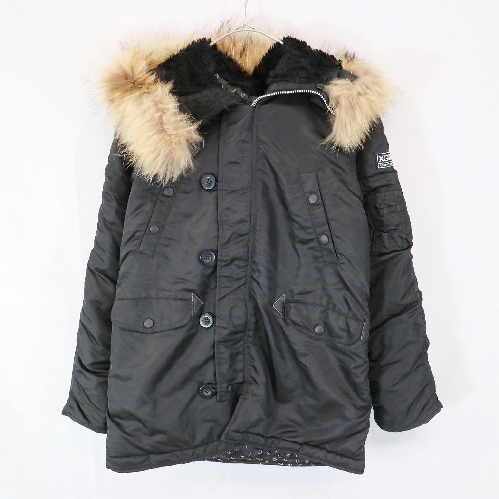 ✨レア✨ X-girl ALPHA INDUSTRIES N-3B ジャケット X-girl（エックスガール）の「X-girl×ALPHA N3-B（ミリタリー