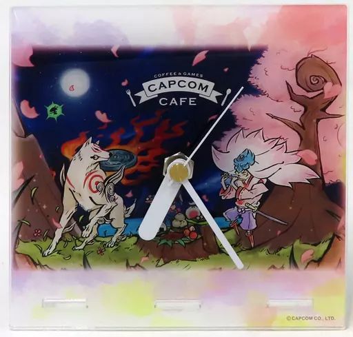 ☆【未使用】大神 壁掛け時計 アマテラス 【イーカプコン限定】 大神