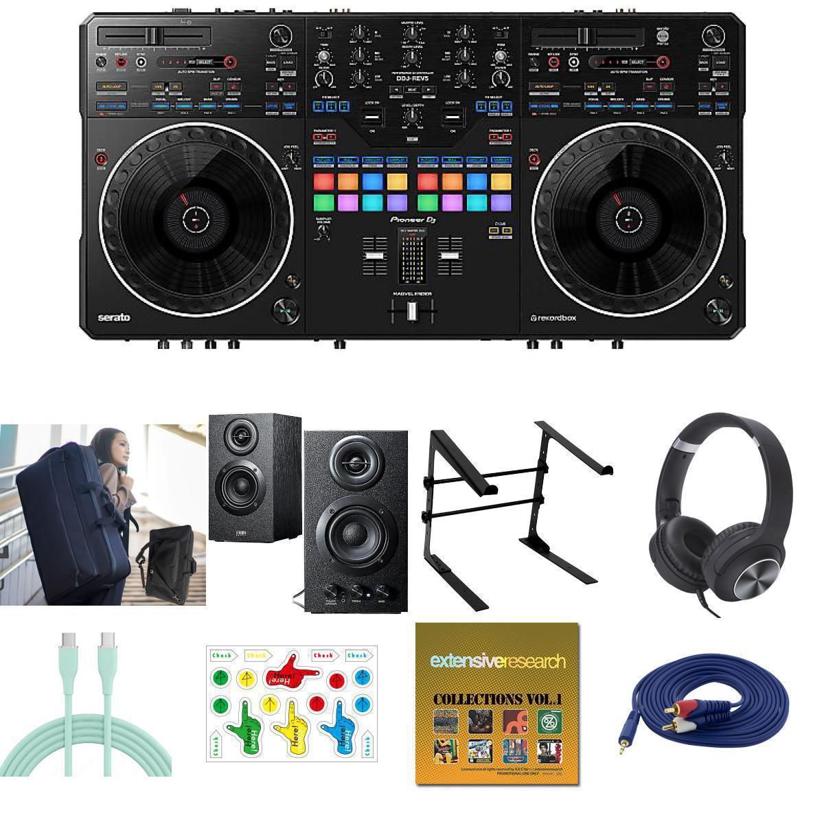 美品】DDJ-SB2(ラップスタンド/スピーカーセット/ヘッドホン付き 