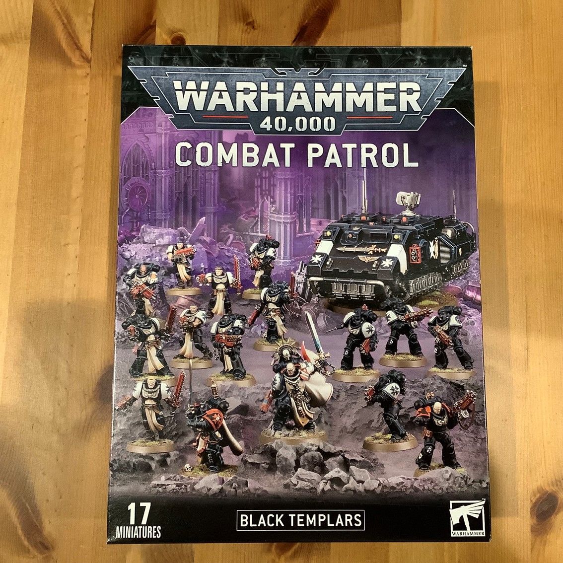 新品 コンバットパトロール：ブラックテンプラー ウォーハンマー 40000 COMBAT PATROL: BLACK TEMPLARS
