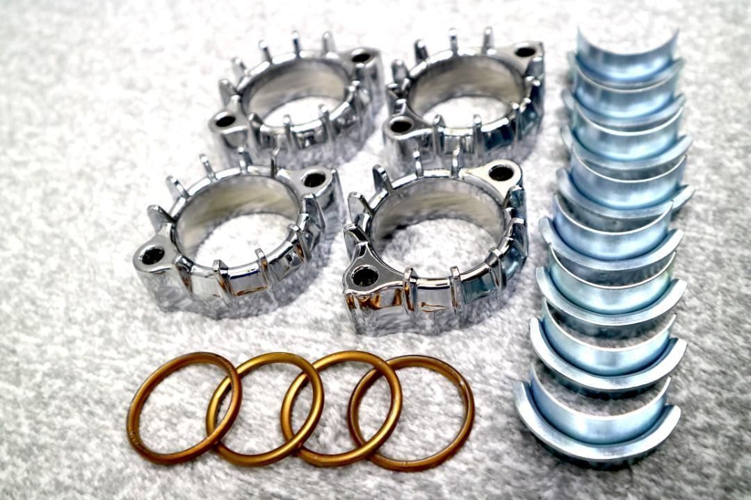 メッキフランジ　CBX400F CBX550F CBR400F CBX400F CBX550F CBR400F メッキマフラーフランジ - 旧車パーツ