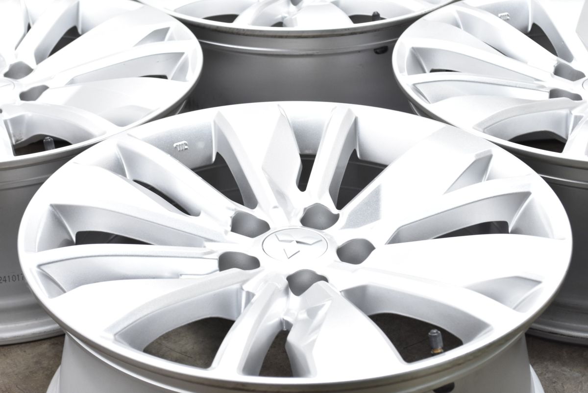 三菱 アウトランダー PHEV 純正 18in 7.5J 35 PCD114.3 4本 デリカD 5 エクリプスクロス 流用 スタッドレス 交換用
