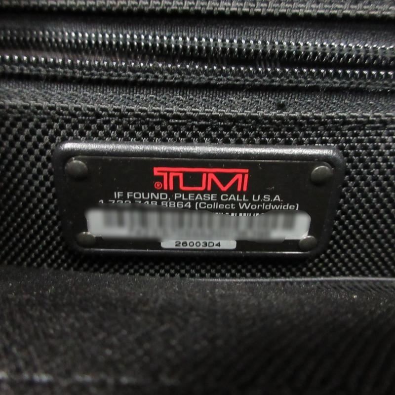 TUMI 黒 キャリーオンバッグ　トゥミ キャリーバッグ【型番26003D4】 TUMI トゥミ キャリーケース インターナショナル エクスパン