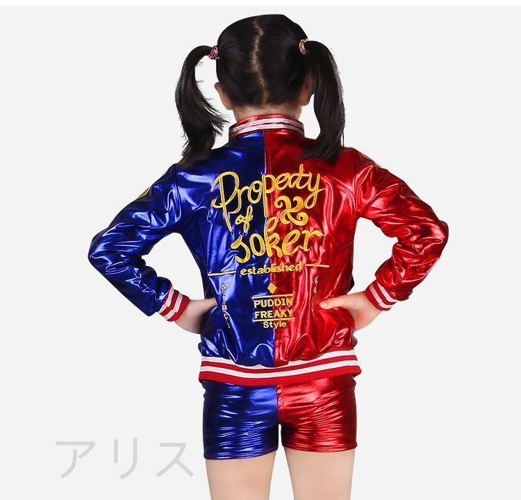 ハーレイクインコスプレ 11点セットジョーカー コスプレウィッグ