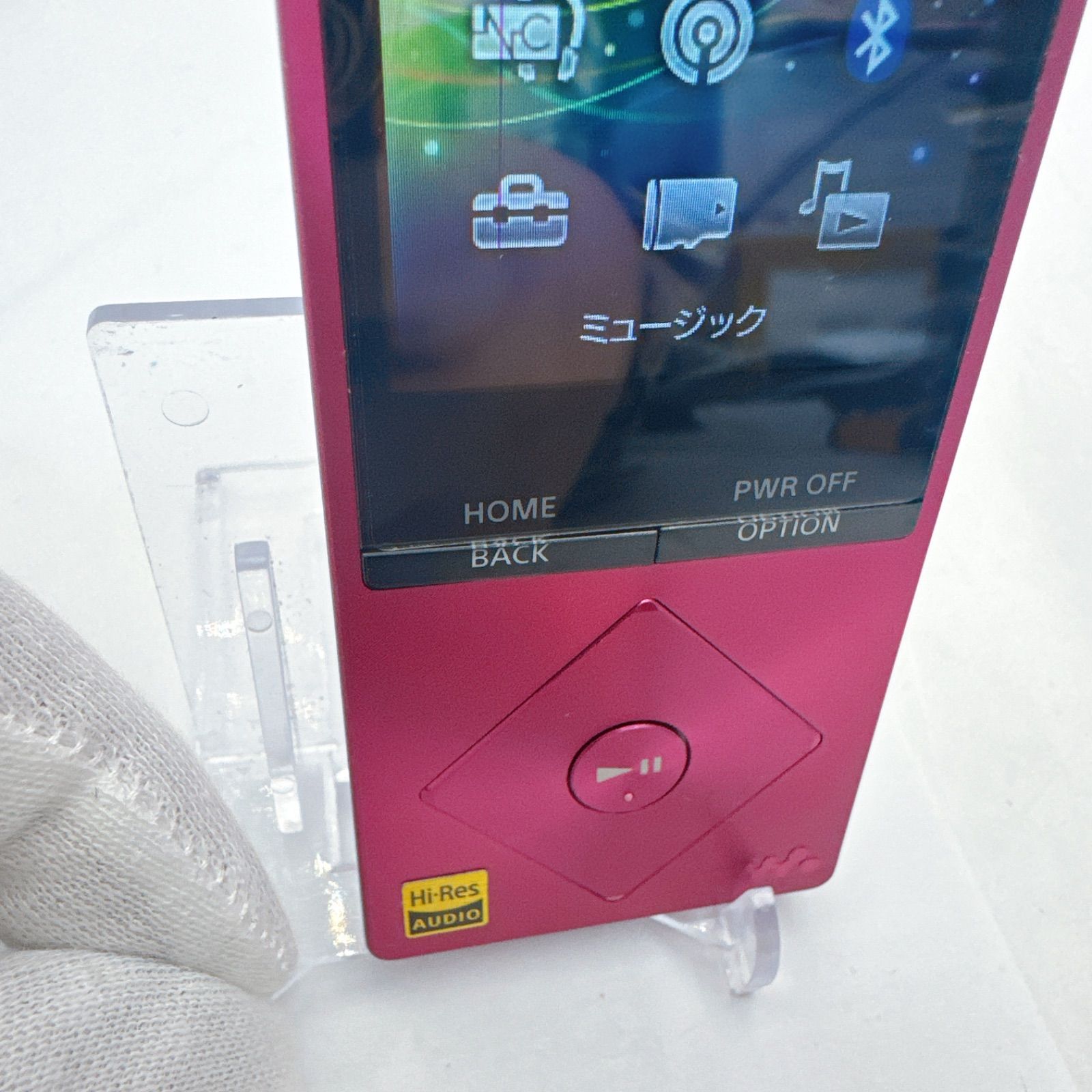 動作品／ピンク】SONY ウォークマン NW-A16 ハイレゾ対応・Bluetooth