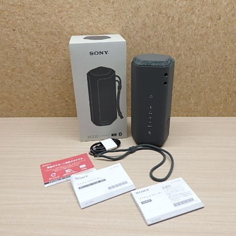 「未使用品」SONY SRS-XE200 ブラック ワイヤレススピーカー SONY SRS-XE200レビュー・クリアな音を広く届ける技術は本物