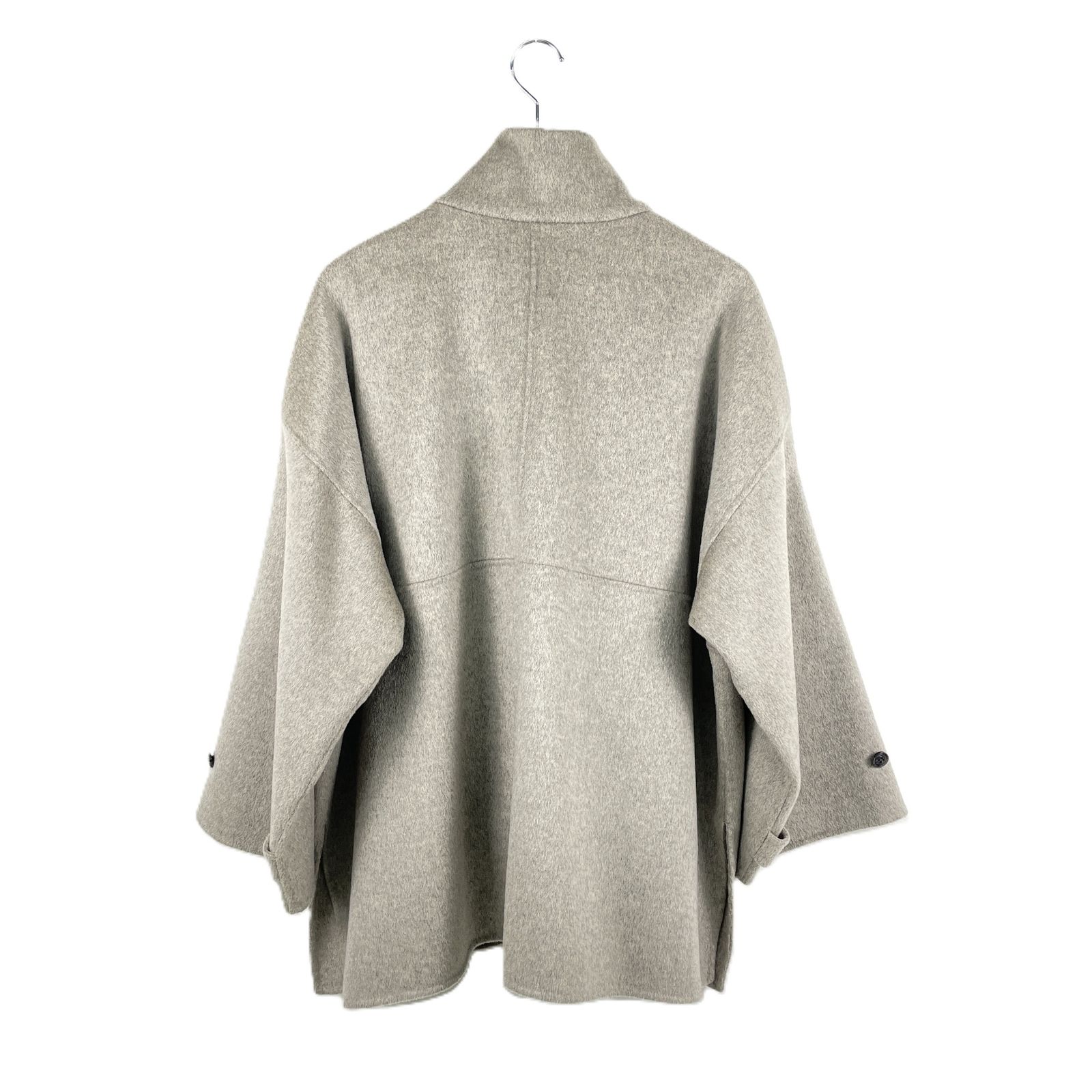 KAGURE かぐれ カグレ URBAN RESEARCH GA47-27M007 ウールスタンドショートコート ウールジャケット Fサイズ グレージュ