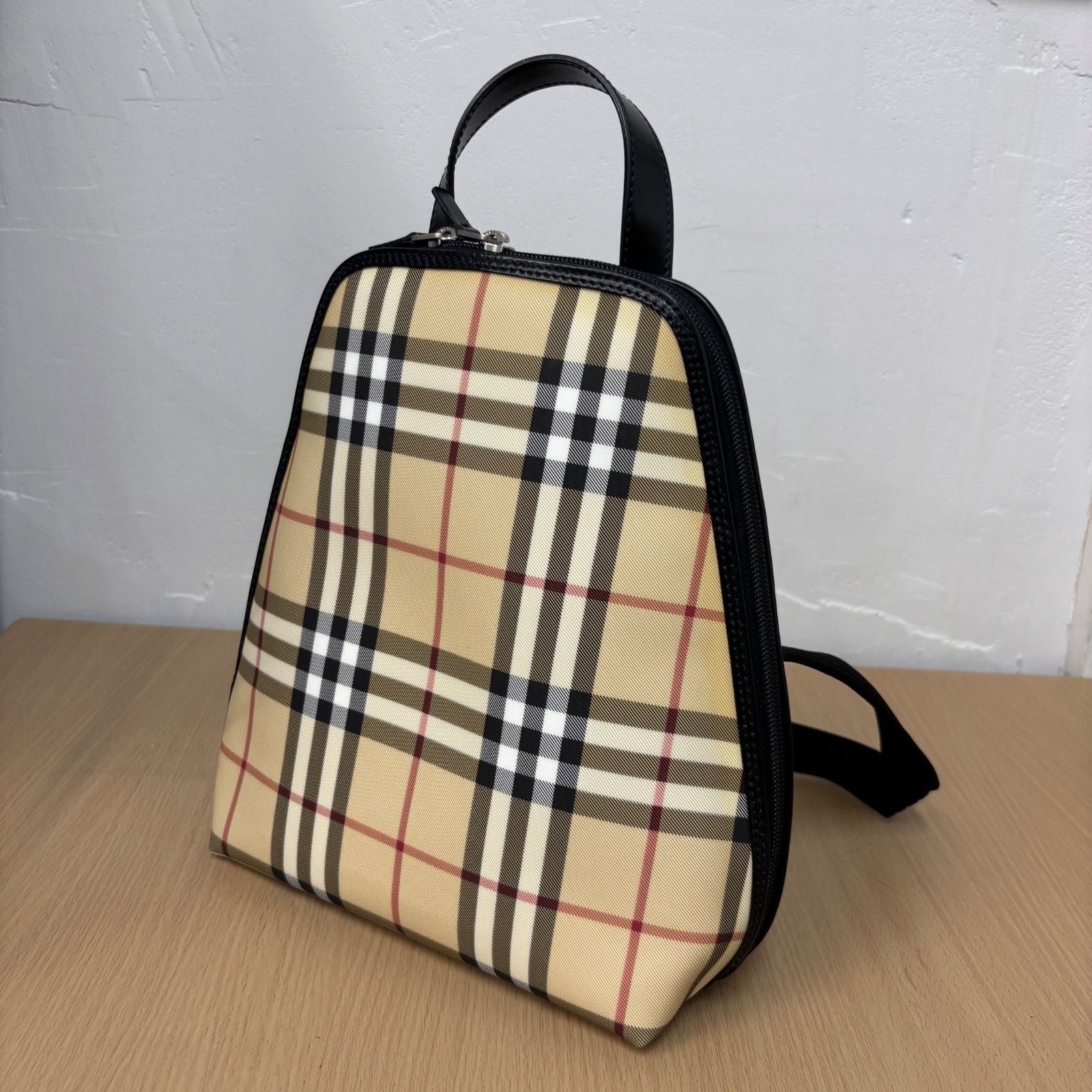 BURBERRY バーバリー　ノバチェック　リュック　タグ付き　ホース 楽天市場】□新品同様□ BURBERRY バーバリー ノバチェック