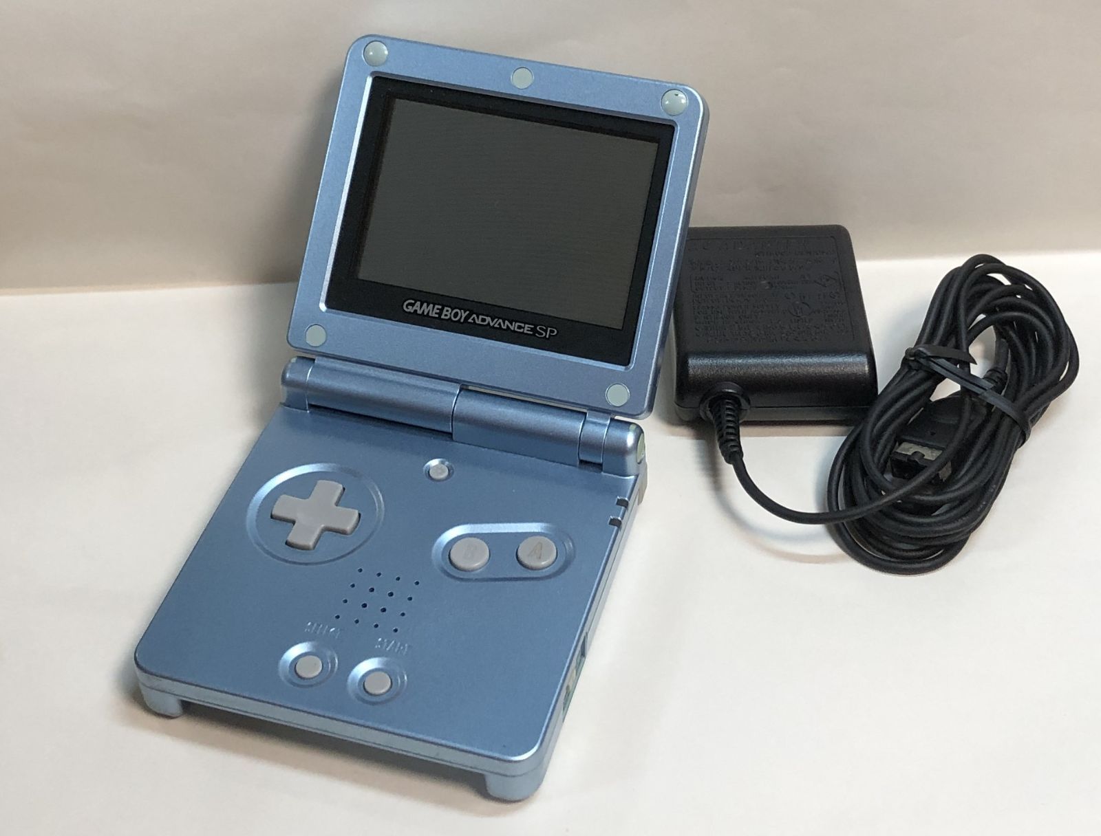 T Nintendo ゲームボーイアドバンスSP 本体 パールブルー AGS-001