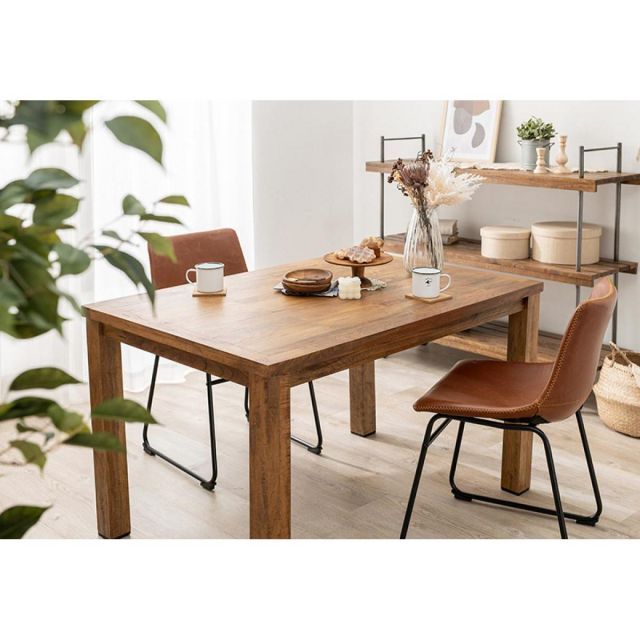 RT-2942-120-BBR-3S ダイニング３点セット