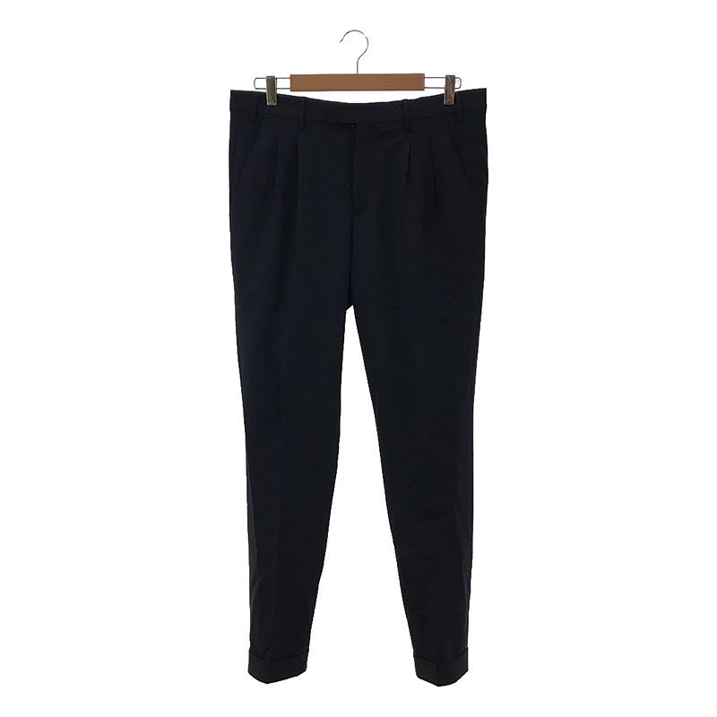 PT01 / ピーティーゼロウーノ | STRETCH MASTER FIT / 2タック トラウザーズ パンツ | 50 | ネイビー | メンズ