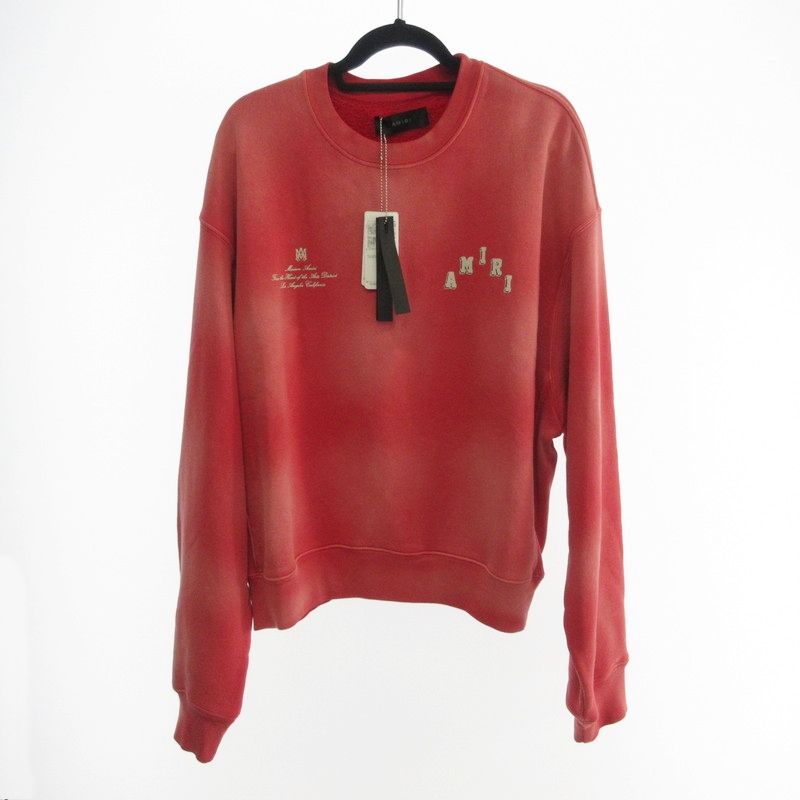 姫路東店 AMIRI | アミリ スウェット Vintage Collegiate Crewneck SRPF23MJG013 レッド サイズ 48 年式 2025年 108