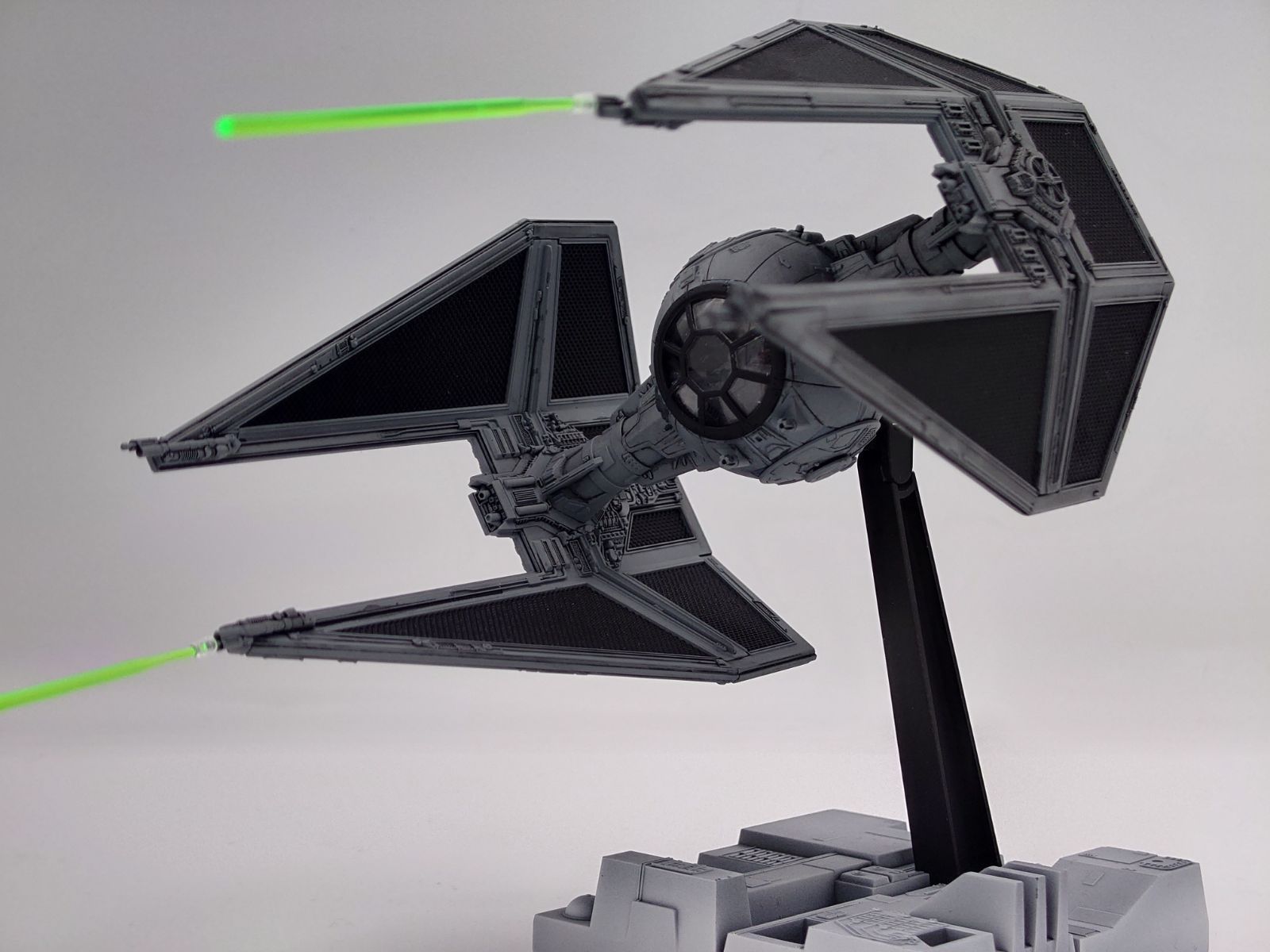 スターウォーズ プラモデル タイ・インターセプター 組立塗装