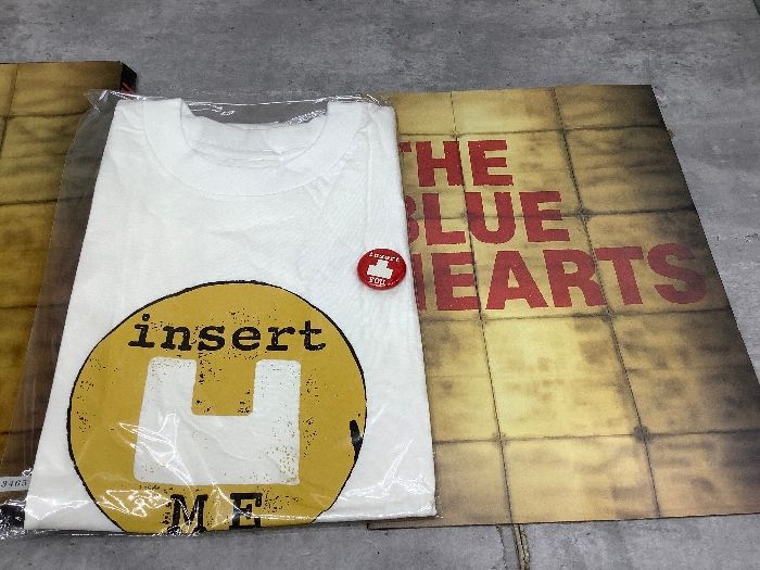 Z1a THE BLUE HEARTS 凸凹TOUR93-94 Tシャツ＆ツアーパンフ